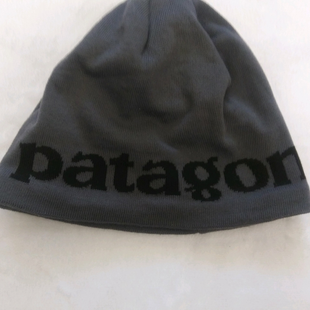 Patagonia logo beanie